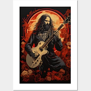 Guitar God Posters and Art